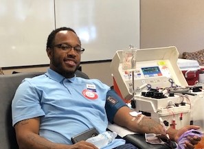 African American male blood donor